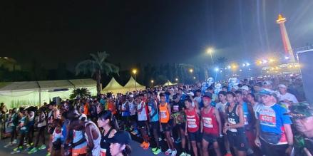 1.207 Personel TNI-Polri Amankan Event Jakarta International Marathon (foto giffar mpi)