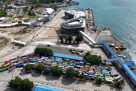 Tingkatkan Layanan, ASDP Gandeng Regulator dan Mitra Kerja Sterilisasi Pelabuhan (foto: MNC media)