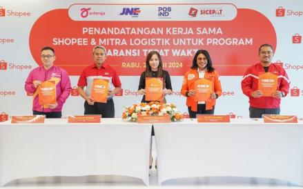 Dukung Program Garansi Tepat Waktu, Shopee Kerja Sama dengan Empat Mitra Logistik Nasional. (Foto: MNC Media)