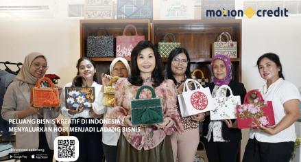 Hobi jadi Ladang Bisnis, D'Awani bersama MotionCredit Buka Peluang Usaha Kerajinan Tangan (FOTO:MNC Media)