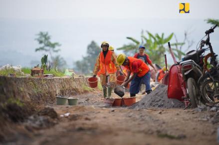 Anggaran Program Padat Karya 2024 Capai Rp369 Miliar, Tersebar di 738 Lokasi. (Foto KemenPUPR)