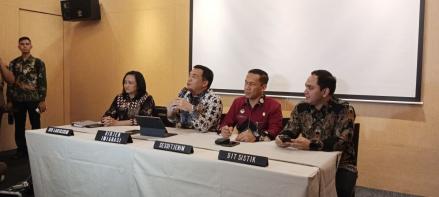 Silmy Karim Sebut Seluruh Layanan Imigrasi Dapat Digunakan 100 Persen. (Foto: Irfan Ma'ruf/MNC Media)
