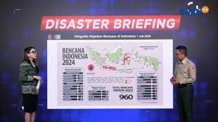 BNPB: Hampir 1.000 Kejadian Bencana Melanda Indonesia Sepanjang 2024. (Foto: MNC Media)