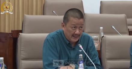 Dirut Garuda (GIAA) di Depan DPR: Kita Sudah Jadi Perusahaan yang Untung (foto tvr parlemen)