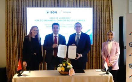Pertamina International Shipping Pesan Dua Kapal Tanker LPG Raksasa