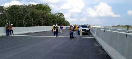 Jalan Tol Baleno Seksi III Jambi-Palembang Progresnya Capai 85 Persen