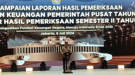 Jokowi: Opini WTP Bukan Prestasi, tapi Kewajiban. (Foto: MNC Media)