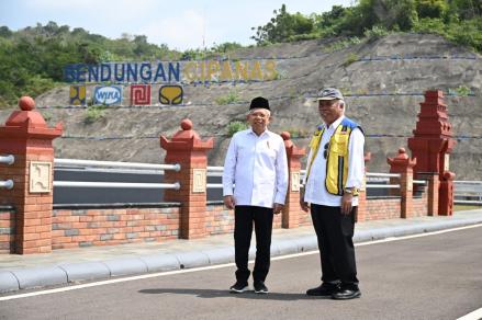 43 Bendungan Dibangun Selama 10 Tahun, Wapres: Ini Kerjaannya Pak Menteri PUPR. (Foto Istimewa)