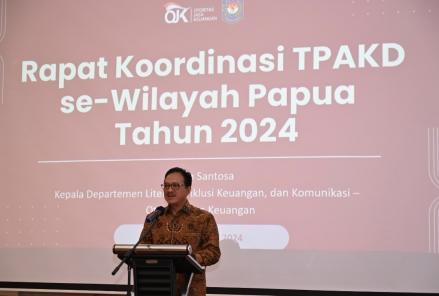 OJK Dorong Percepatan Pemerataan Akses Keuangan di Indonesia Timur