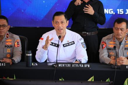 AHY Gebuk Dua Kasus Mafia Tanah di Jateng, Potensi Kerugian Negara Rp3,41 Triliun