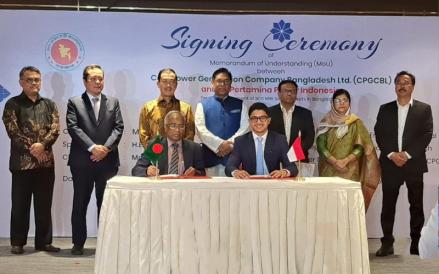 Dukung Transisi Energi, Pertamina NRE Sepakat Kembangkan Energi Terbarukan di Bangladesh