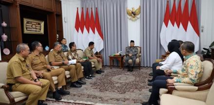 Wapres Bertemu Pj Bupati dan DPRD Bogor Bahas Penataan Kawasan Puncak. (Foto: Dok. Setwapres)