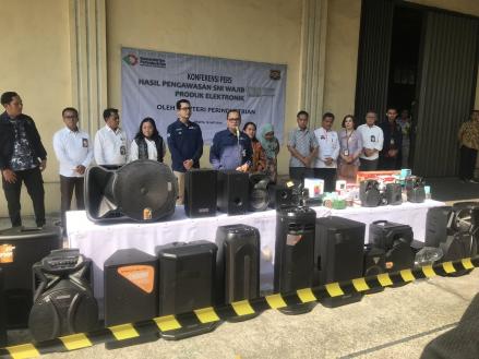Pemerintah Sita 25.257 Speaker Tak ber-SNI dari China Senilai Rp10,2 Miliar