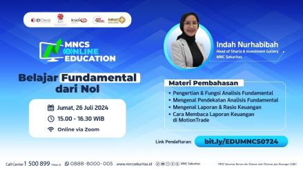 Investor Pemula, Yuk Belajar Fundamental dari Nol bersama MNC Sekuritas (foto mnc media)