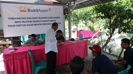 Ciptakan Peluang Usaha, Bukit Asam (PTBA) Gelar Pelatihan Budidaya Maggot
