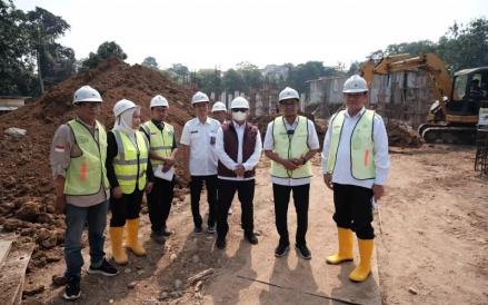 Pemkot Depok menggelontorkan Rp28,4 miliar untuk membangun SMP Negeri 34 Pondok Cina. (Pemkot Depok)
