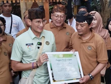 Sandiaga Sebut Kehadiran Desa Wisata Mampu Gerakan Perekonomian hingga 50 Persen