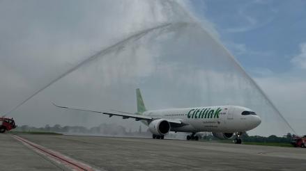 Citilink Buka Rute Penerbangan Umrah Langsung Bandara Kualanamu-Jeddah. (Foto Istimewa Citilink Indonesia)