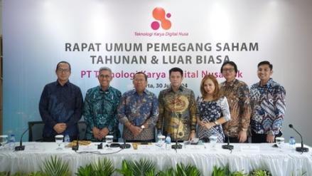 Gelar RUPSLB, Teknologi Karya (TRON) Angkat Komisaris dan Direksi Baru (foto: MNC media)