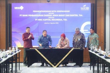 Teken MoU, MNC Kapital (BCAP) Perkuat Ekosistem Digital DIGI Bank bjb (BJBR)