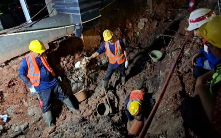 Kementerian PU Targetkan Proyek Galian Sambungan Pipa Air di DKI Rampung Akhir 2025 (FOTO:iNews Media Group)