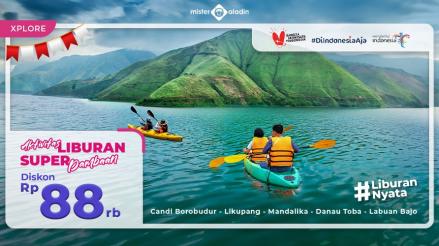 Eksplorasi Destinasi Pariwisata Super Prioritas dengan Promo Menarik. (Foto: MNC Media)