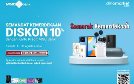 MNC Bank menggelar beragam penawaran istimewa bagi pemegang seluruh jenis kartu kredit MNC Bank. (MNC Bank)