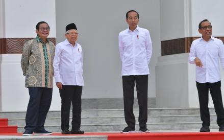Istana Bantah Jokowi Berkantor di IKN September untuk Hindari Demo (foto mnc media)
