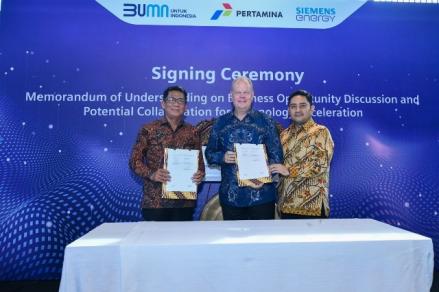 Pertamina-Siemens Energy Kolaborasi Implementasikan Transisi Energi Berkelanjutan