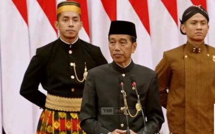 Pidato Kenegaraan, Jokowi Ungkap Kemiskinan Ekstrem Turun Signifikan. Foto: MNC Media.