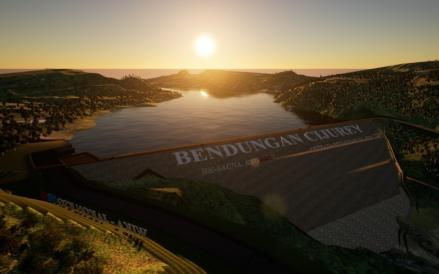 Brantas Abipraya ditunjuk membangun Bendungan Cijurey untuk menangkal banjir yang kerap terjadi di daerah Bekasi dan Karawang. (Foto: Dok. Brantas Abipraya)