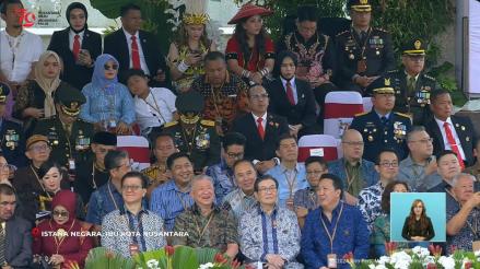 Empat Taipan RI Ikut Upacara HUT ke-79 RI di IKN, Berapa Harta Kekayaannya? (Foto YouTube Setpres)