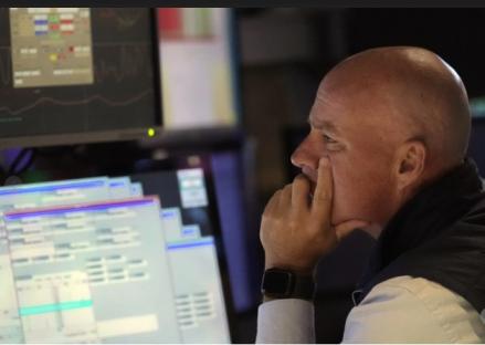 Wall Street Kompak Ditutup Lesu Jelang Rapat The Fed Pekan Depan. (Foto MNC Media)