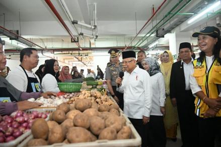 Habiskan Dana Rp79,8 Miliar, Pasar Encik Puan Perak di Tanjungpinang Diresmikan Wapres