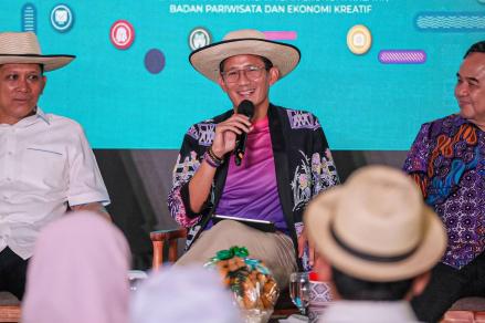 Sandiaga Uno Dukung Upaya Kabupaten Tangerang Masuk Jejaring Kota Kreatif Unesco. (Foto Istimewa)