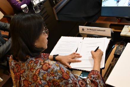 RI Teken MLI STTR, Sri Mulyani: Jalan Negara Lindungi Basis Pajak