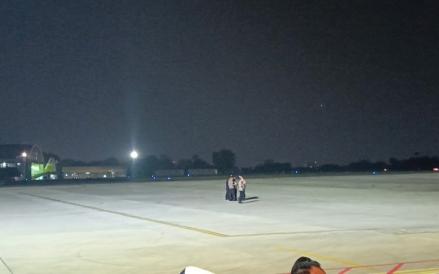 Kondisi terkini di Bandara Halim Perdanakusuma jelang kedatangan Pilot Susi Air, Philip Mark Mehrtens  (Nur Khabibi/MPI)