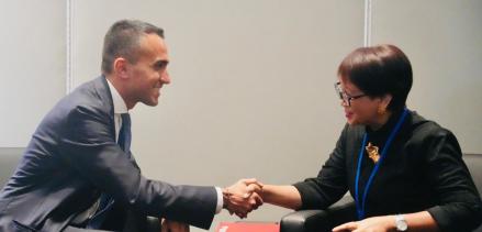 Menlu Khawatir Situasi Keamanan di Ukraina, Palestina dan Lebanon Menjadi New Normal. (Foto: Dok. Kemenlu)
