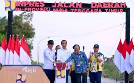 NTT Jadi Provinsi yang Paling Banyak Dapat Program Inpres Jalan Daerah