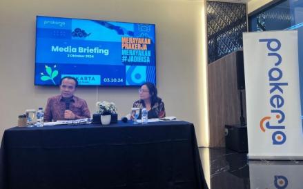 Keputusan lanjut tidaknya program Prakerja ada di tangan Presiden Terpilih Prabowo Subianto.  (Atikah Umiyani/MPI)