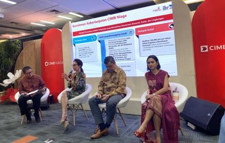 CIMB Niaga (BNGA) Salurkan Kredit Berkelanjutan Rp56,4 Triliun di Semester I-2024 (foto anggie)