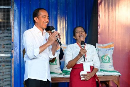 Jokowi Pastikan Stok Pangan Terkendali, Bantuan Beras Berlanjut di Desember 2024