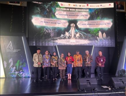 Bukit Asam (PTBA) Raih Penghargaan Annual Report Award 2023