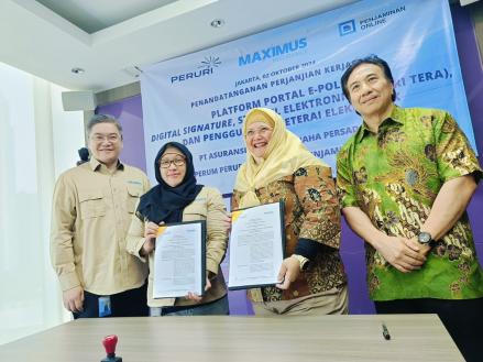 Perkuat Keamanan dan Kenyamanan Layanan, Maximus Insurance Gandeng PERURI (foto: MNC Media)