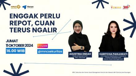IG Live: Enggak Perlu Repot, Cuan Terus Ngalir hanya di MNC Sekuritas x Henan Asset Management (FOTO:MNC Media)