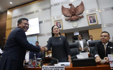 DPR menyepakati usulan diangkatnya M Herindra sebagai Kepala BIN menggantikan pendahulunya Budi Gunawan (Arif Julianto/MPI)