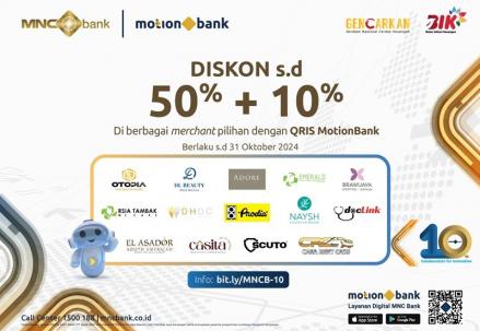 Nikmati Banjir Promo dan Diskon Akhir Pekan dari MNC Bank (foto mnc media)