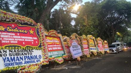 Begini Suasana Rumah Prabowo di Kertanegara Jelang Pelantikan (foto jonathan)