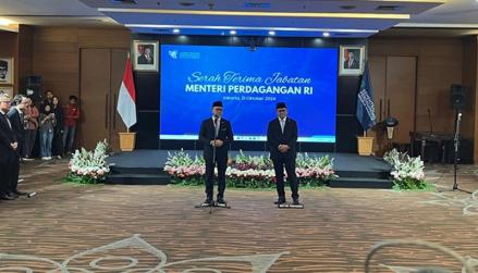 Gelar Sertijab, Mendag Budi Santoso Sah Gantikan Zulkifli Hasan (foto dinar)