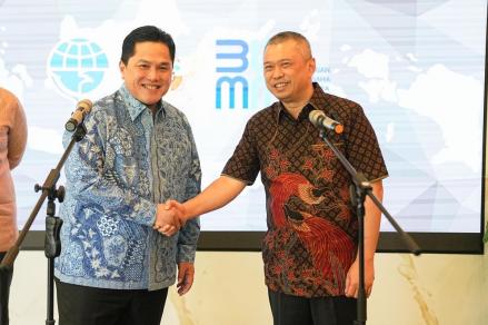 Menhub dan Menteri BUMN Koordinasi Tekan Biaya Logistik Lebih dari 14 Persen. (Foto:  Dok. Kementerian BUMN)